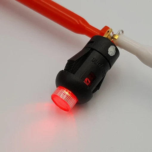 5Pcs 4Pin Red LED 5 шт. PB11 8 мм Мгновенный самостоятельный возврат SPST нормально открытый мини кнопочный переключатель для приборов - Цвет: 5Pcs 4Pin Red LED