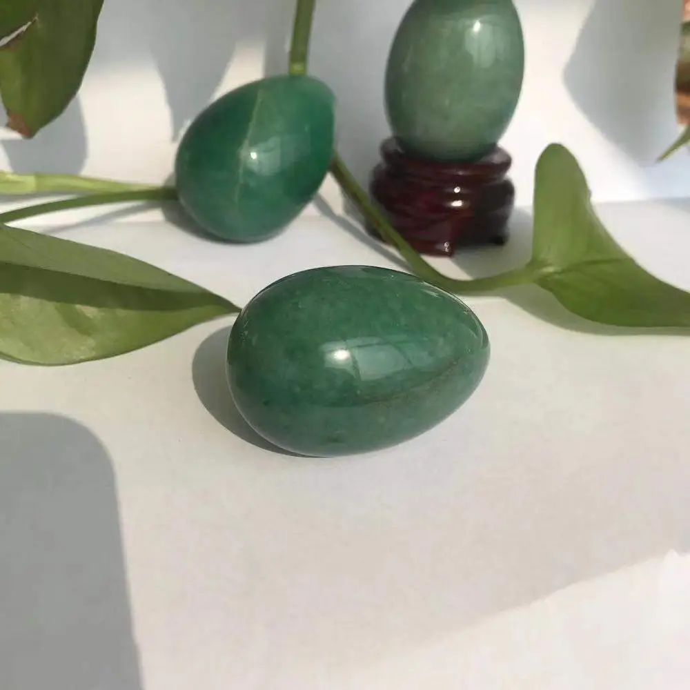 

Красивое яйцо из нефрита, украшение из натурального кристалла, подарок для дома