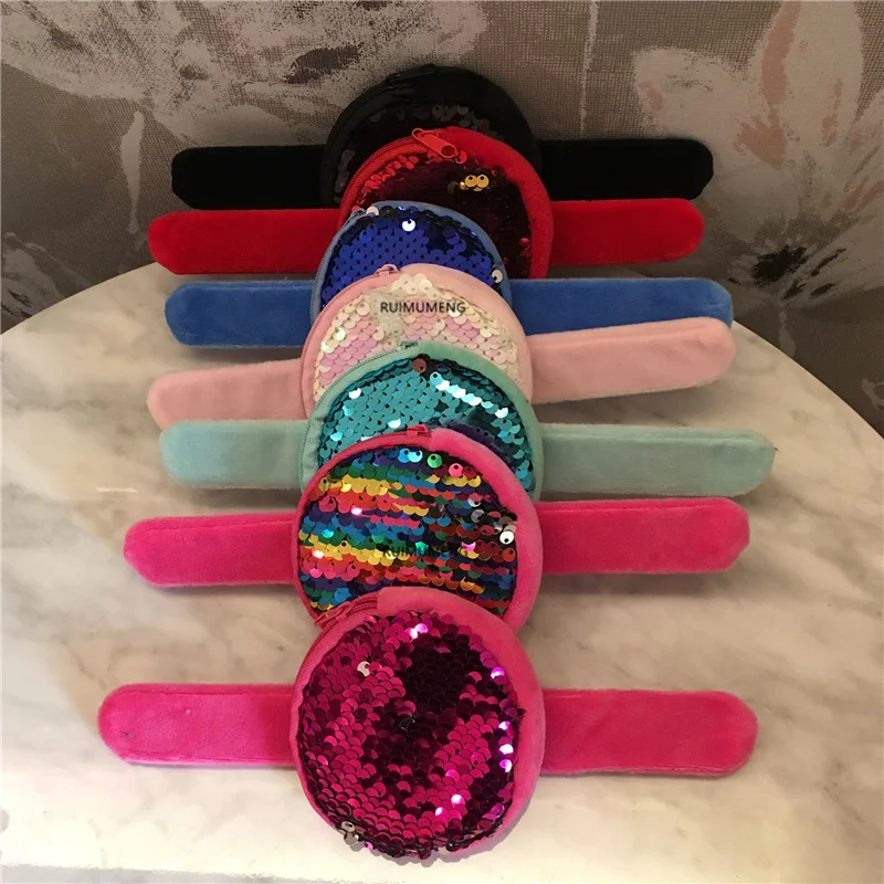 Милый красочный яркий цвет-миниатюрный Кошелек для монет плюшевый сумочка