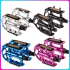 Педаль для горного велосипеда из алюминиевого сплава 916, педали для горного велосипеда, высокопрочные Нескользящие велосипедные педали, светильник для дорожного BMX MT