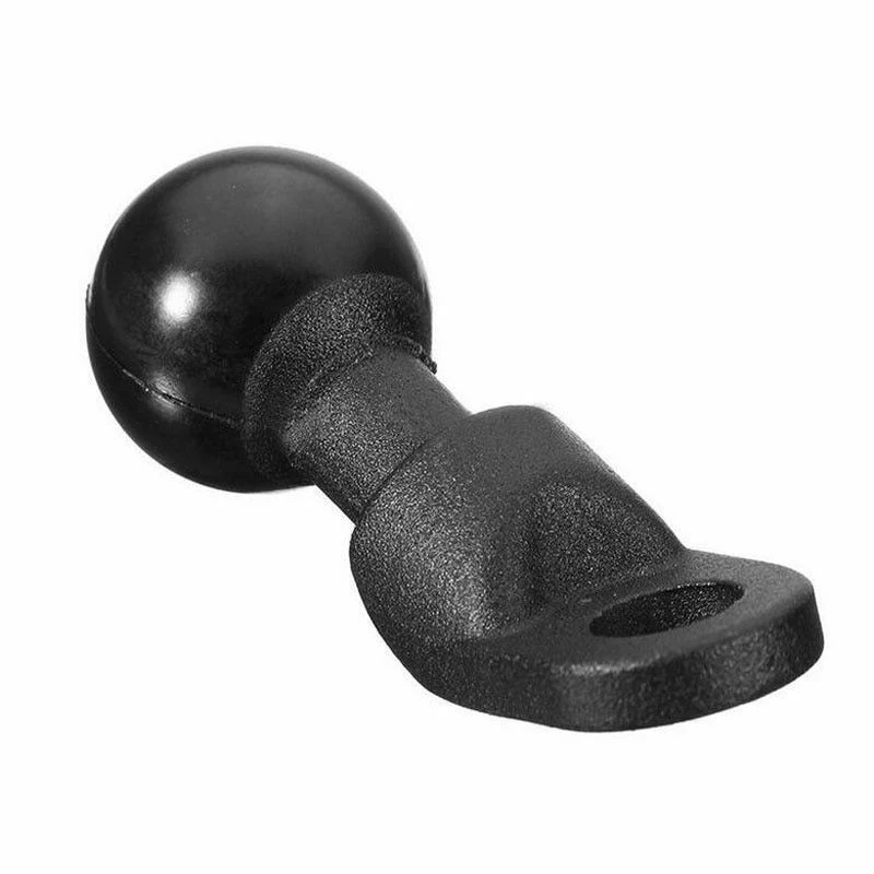 Motorcycle Angled Base W/ 10mm Hole 1'' Ball Head Adapter Work For RAM Mounts Gopro Camera Smartphone Garmin GPS | Автомобили и