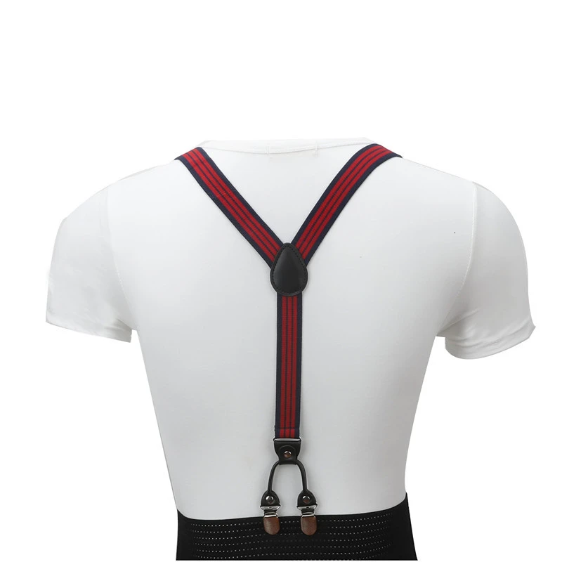 6 клипов Детские эластичные подтяжки красивый детский костюм смокинг унисекс для