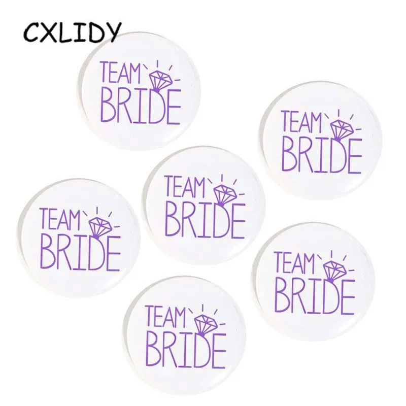 Пурпурное слово с белым дном товары для куриных вечеринок фиолетовый значок