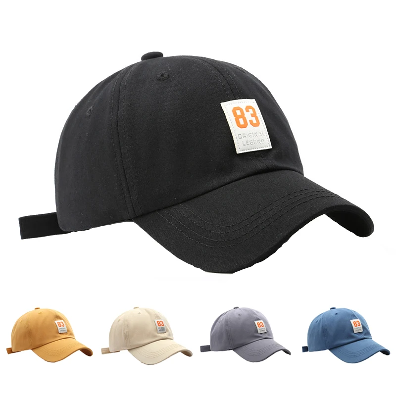 

Men Baseball Caps Trucker Student Peaked Cap Unisex Seasons Outdoor Sport Cotton Sun Hat Women Snapback Adjust Hip-Hop Hat