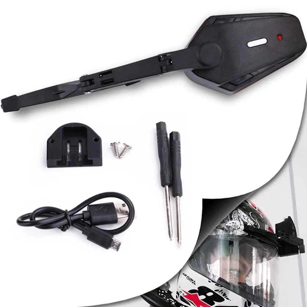 

Universal Motorcycle Helmet Electric Wiper Motor Helmet Windshield Wiper Helmet Wiper Compatible With Most Visor IP5 Waterproof