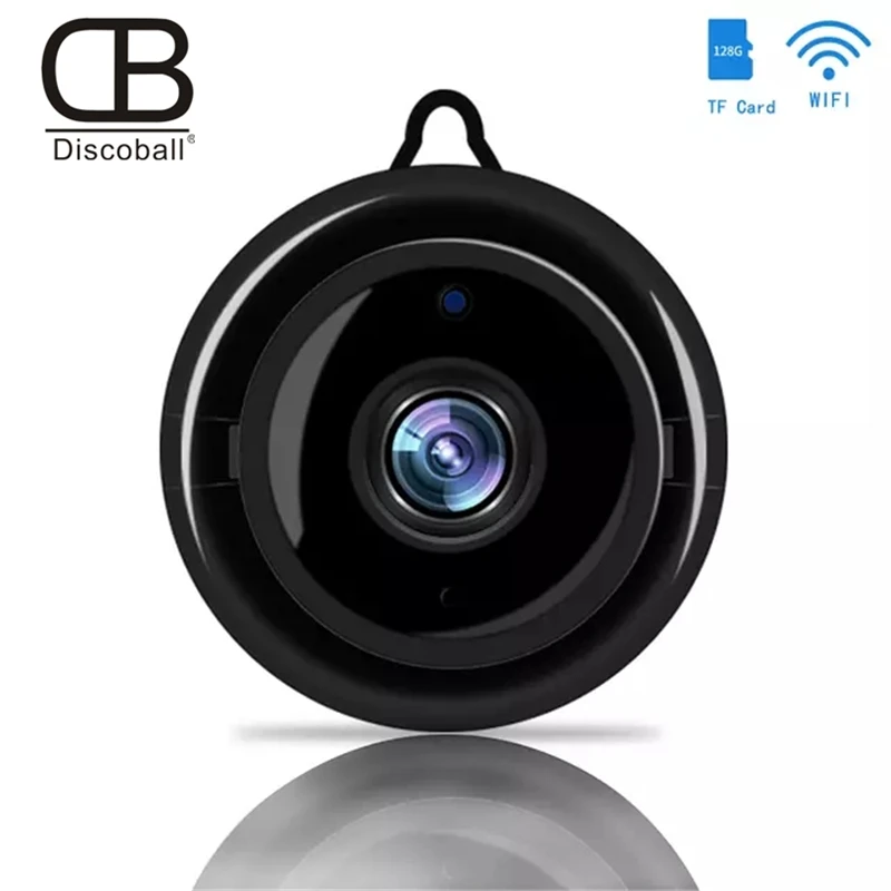 Мини беспроводная wifi ip камера для домашней безопасности инфракрасная ночного