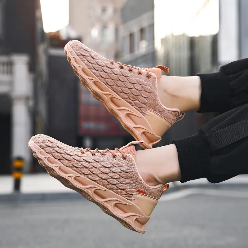 Светильник-синие мужские туфли осень 2019 новая модная обувь спортивная для отдыха