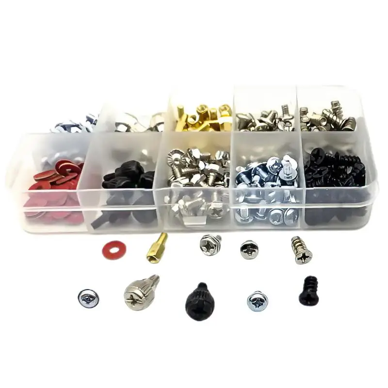 

330pcs Personal PC Computer Screws Standoffs Set Assortment Kit with Screwdriver Brush for Hard Drive Motherboard