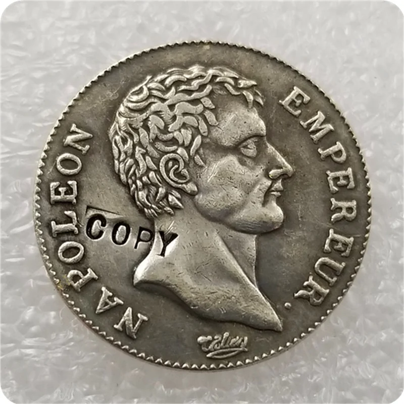 Французские монеты Империя премьер-лиги копия Наполеона императора в 1 Франк -