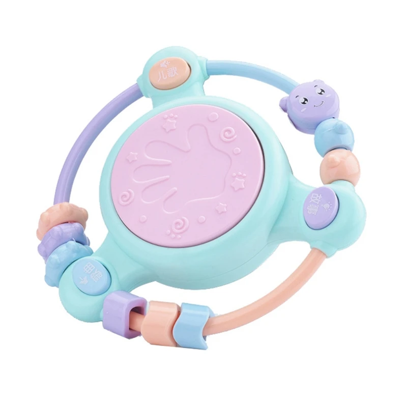 Kids Simulation Drum Lifelike Play Toys Multifunctional Cartoon Plastic Made Set Portable Musical | Игрушки и хобби