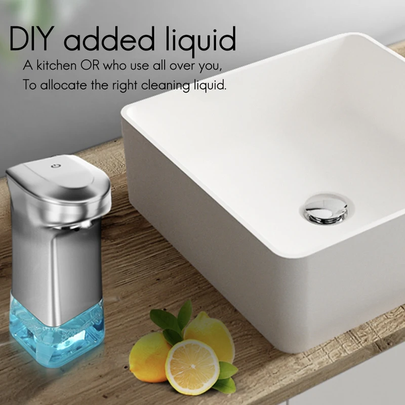 

Soap Dispenser Automatic, Touchless Soap Dispenser, USB Rechargeable Foaming Soap Dispenser for Home, Office, Hotel