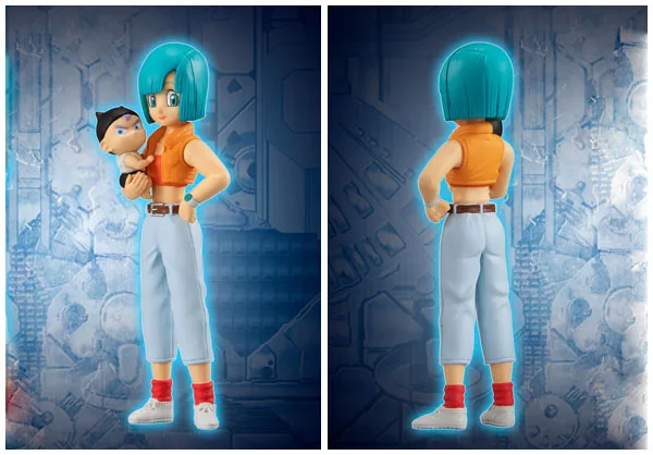 

BANDAI Dragon Ball Action Figure PB Limited HG Bulma New Rare Limited Model Ornaments