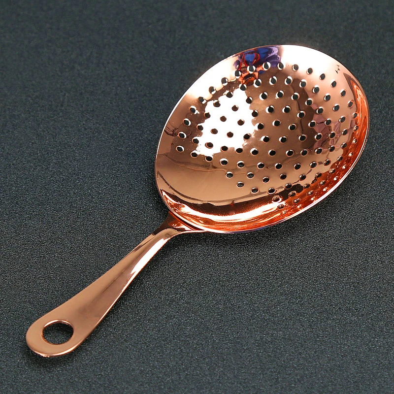 

Julep Bar Cocktail Strainer 304 Stainless Steel Copper Plated Gold Plated Black Bar Tool Barware