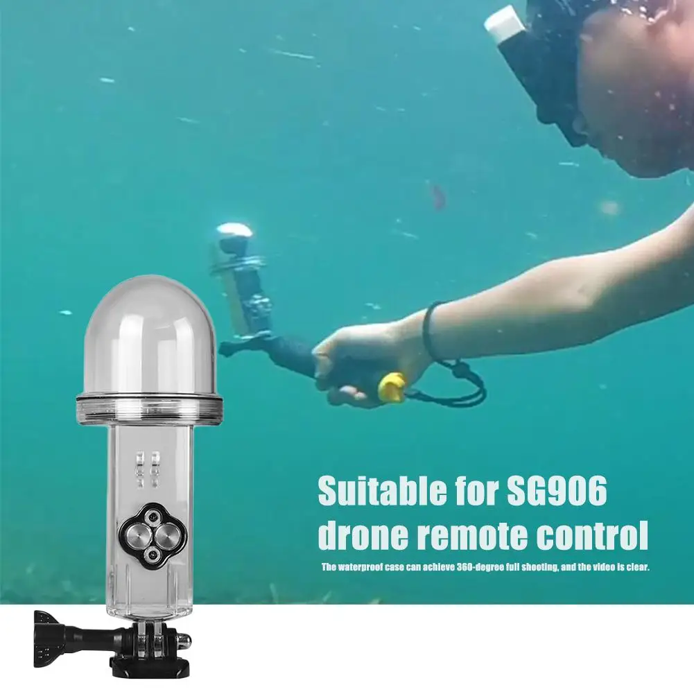 

Водонепроницаемый чехол для дайвинга, 3 шт., защитная рамка, набор крышек для объектива для DJI OSMO Pocket, идеально подходит для открывания настоя...