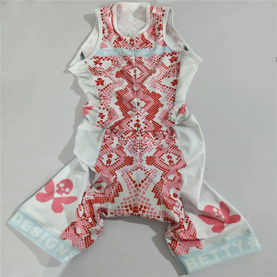 2019 женский костюм для триатлона без рукавов снаряжение на заказ одежда