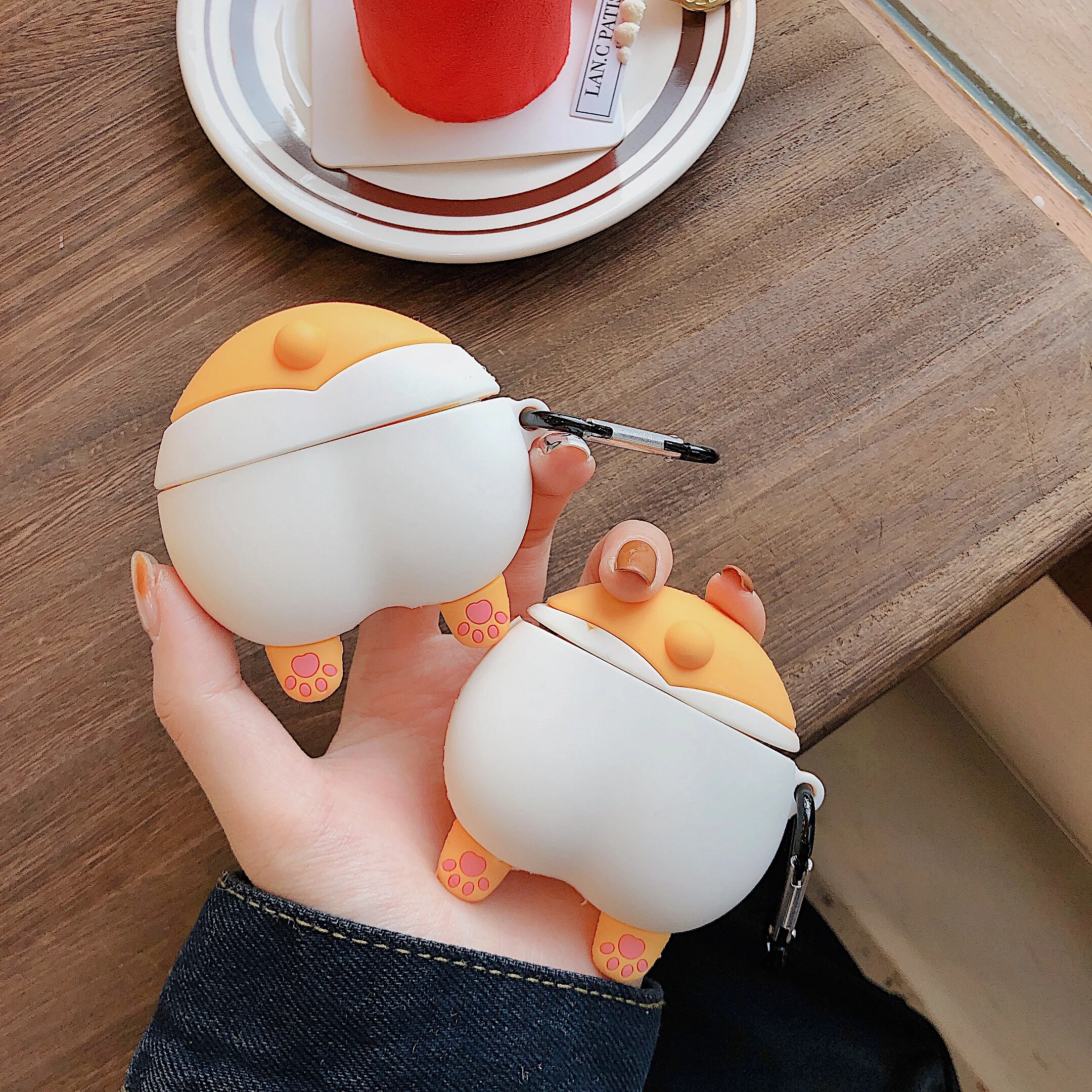 3D мультфильм беспроводной Bluetooth гарнитура чехол для Apple Airpods Pro Наушники