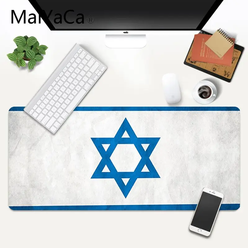 MaiYaCa новый коврик для мыши с принтом флага Израиля игровые коврики игровой xl xxl