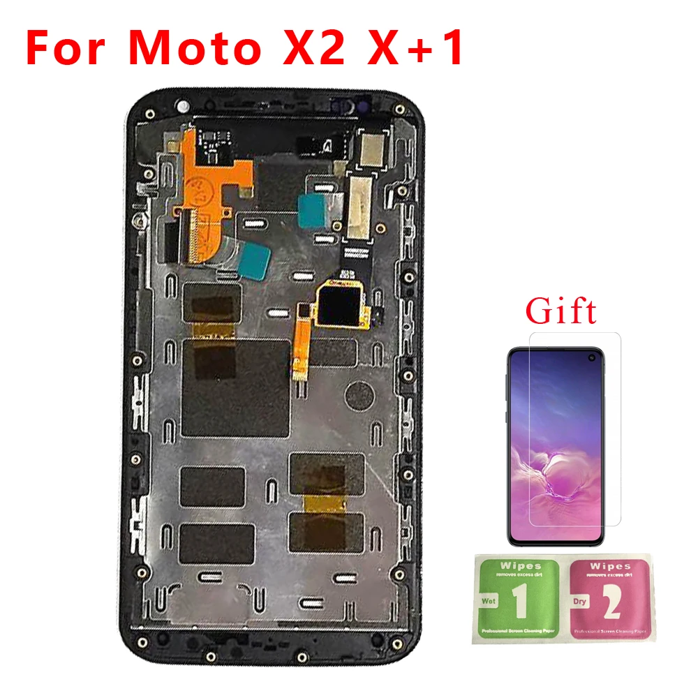 Для Motorola Moto X2 X + 1 XT1092 XT1095 XT1097 ЖК дисплей сенсорный экран дигитайзер сборка Замена