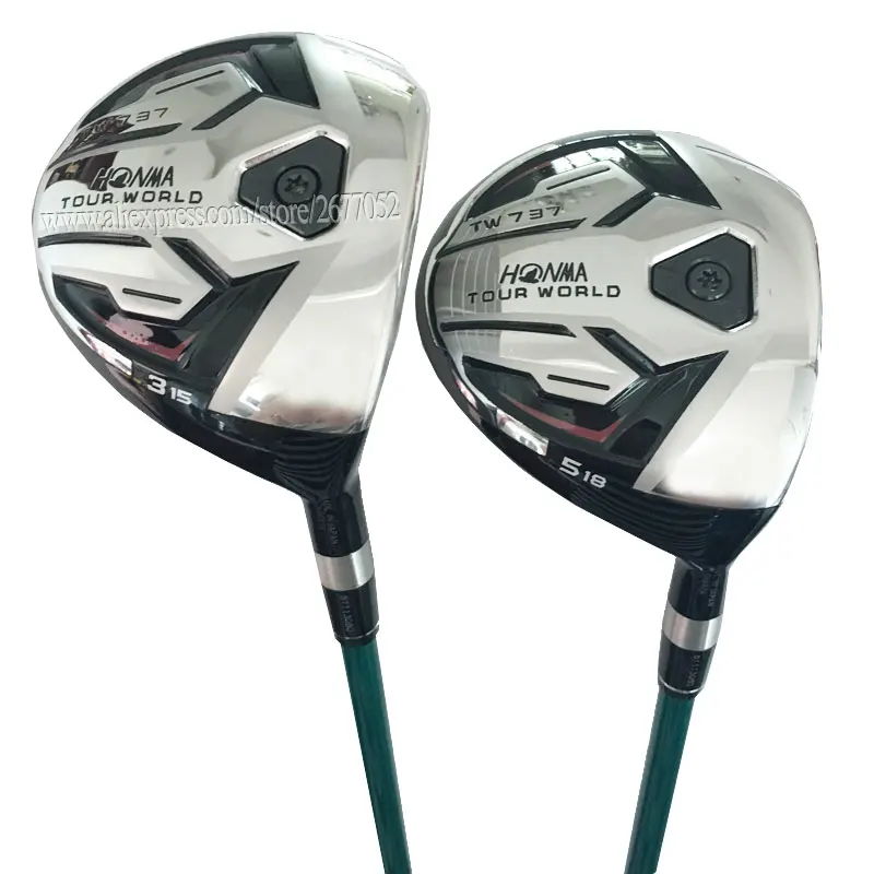 Новые клюшки для гольфа HONMA TW737 древесина 3/15 5/18 графитовый Вал и деревянная