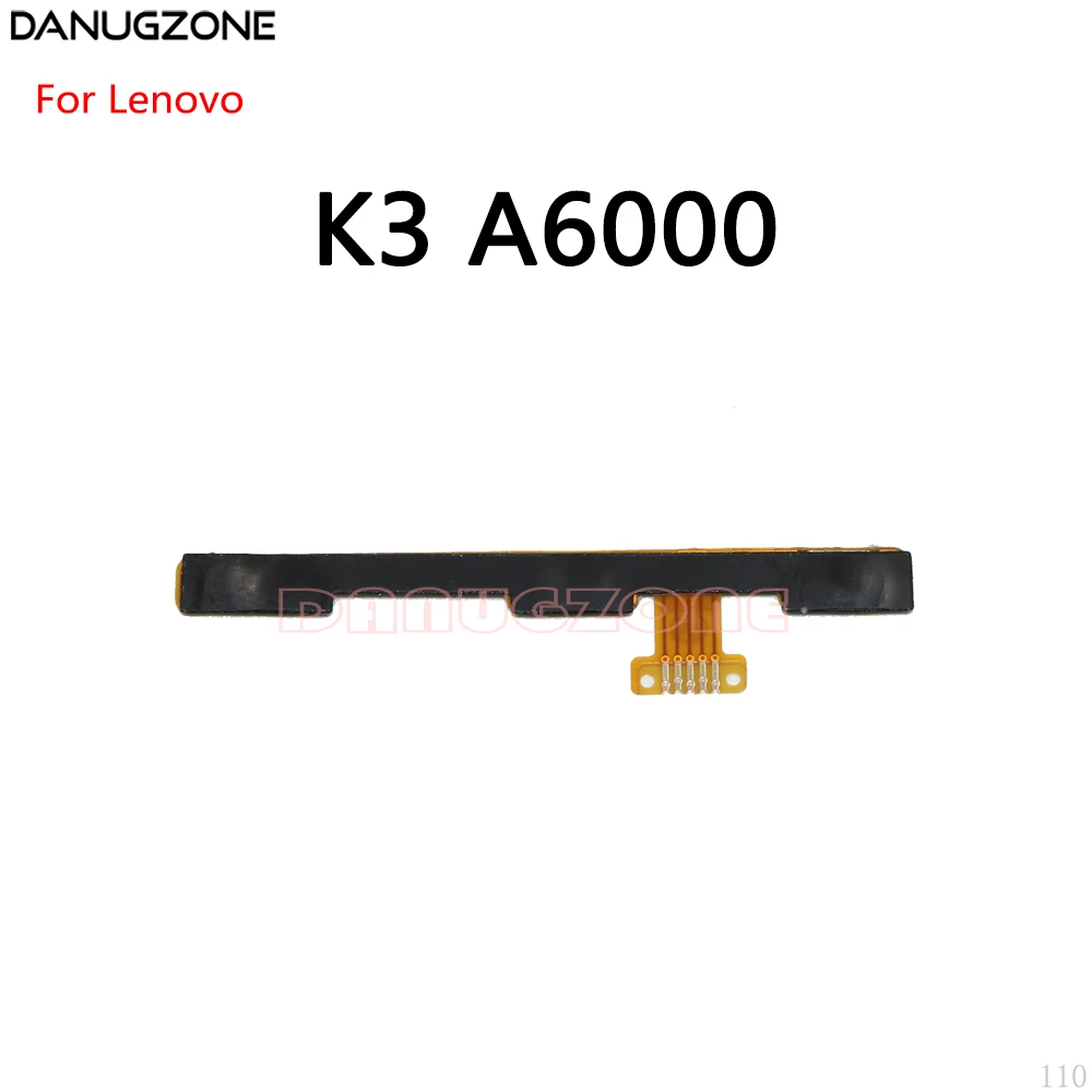 

Power Button On / Off Volume Mute Switch Button Flex Cable For Lenovo A6000 K3 NOTE K4 K5 K6 K8 A7000 A7010 A7020