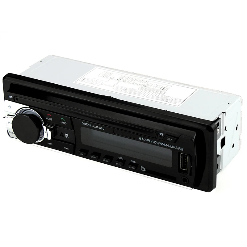 Авторадио 1din Bluetooth стерео автомобильное радио Estereo Poste ParaSD USB 12V In dash 1 Din MP3