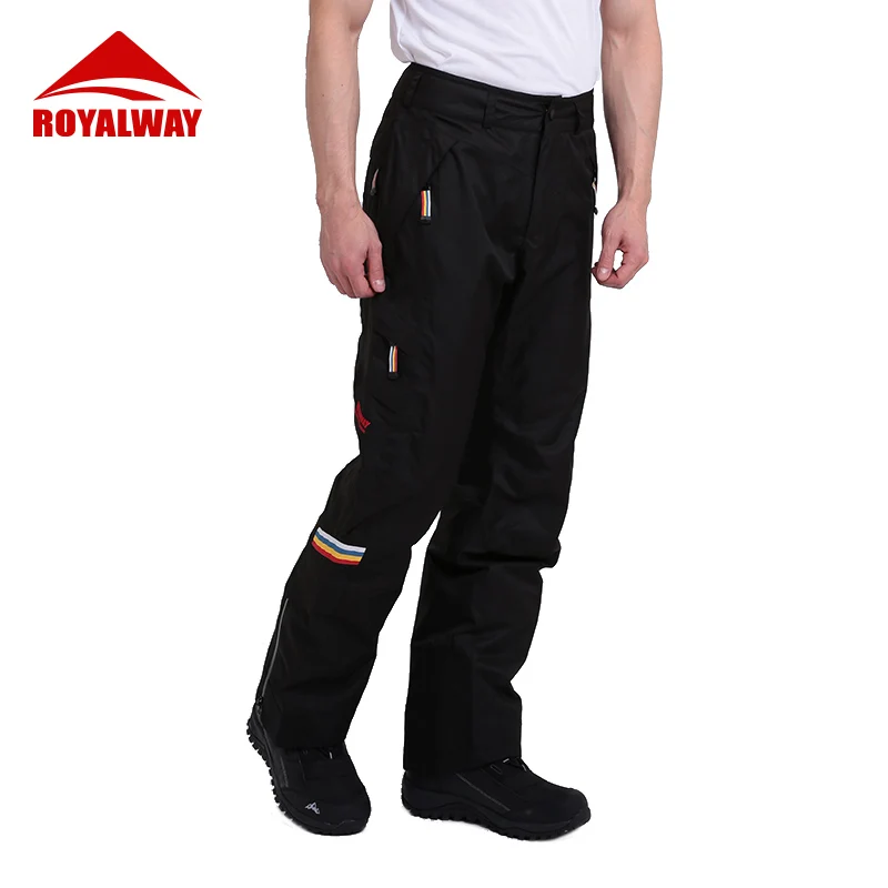 ROYALWAY лыжные штаны для мужчин Outdoot Спорт Снег Сноуборд классические