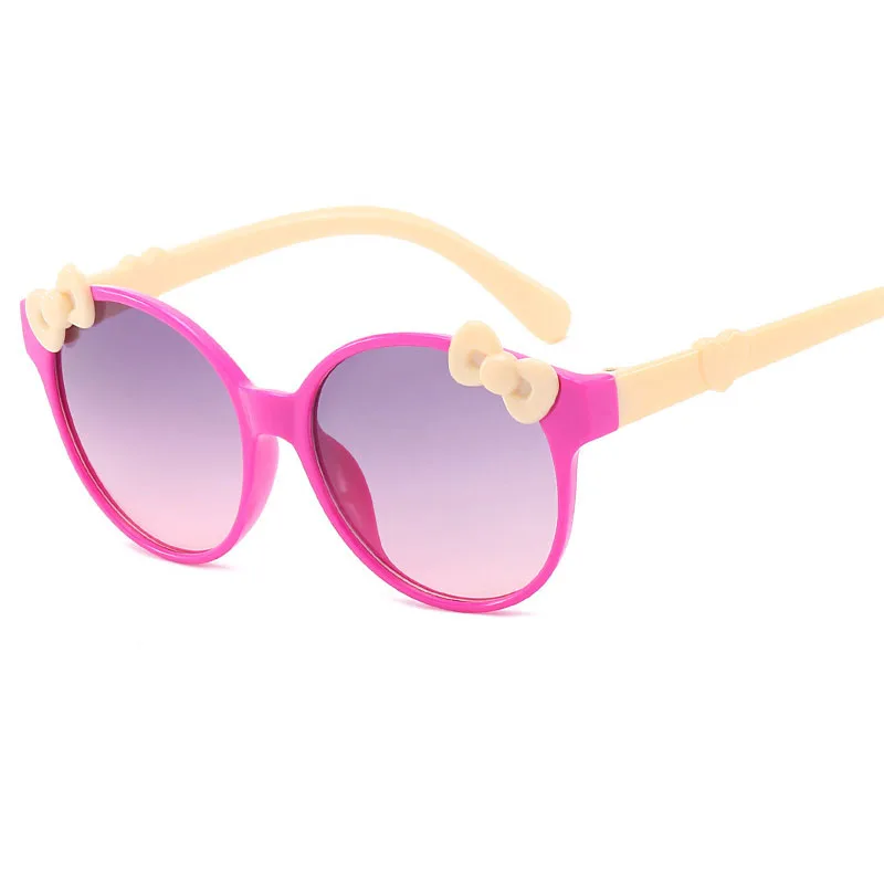 2020 модные круглые солнцезащитные очки красивые двухцветные очки-капли для