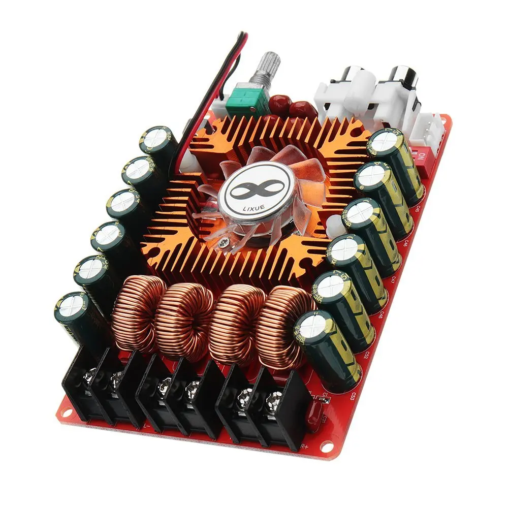 TDA7498 2X160W Двухканальный аудио усилители доска Поддержка BTL режим 1X220W
