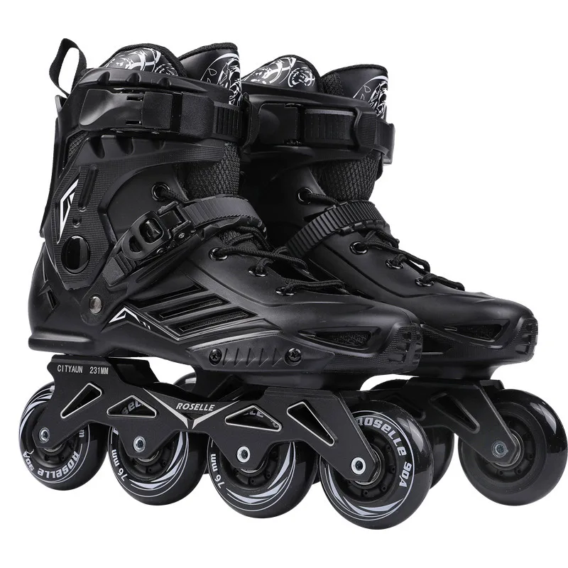 

Women's and men's adult skates inline skates roller skates sports shoes roller skates single row skates for beginners