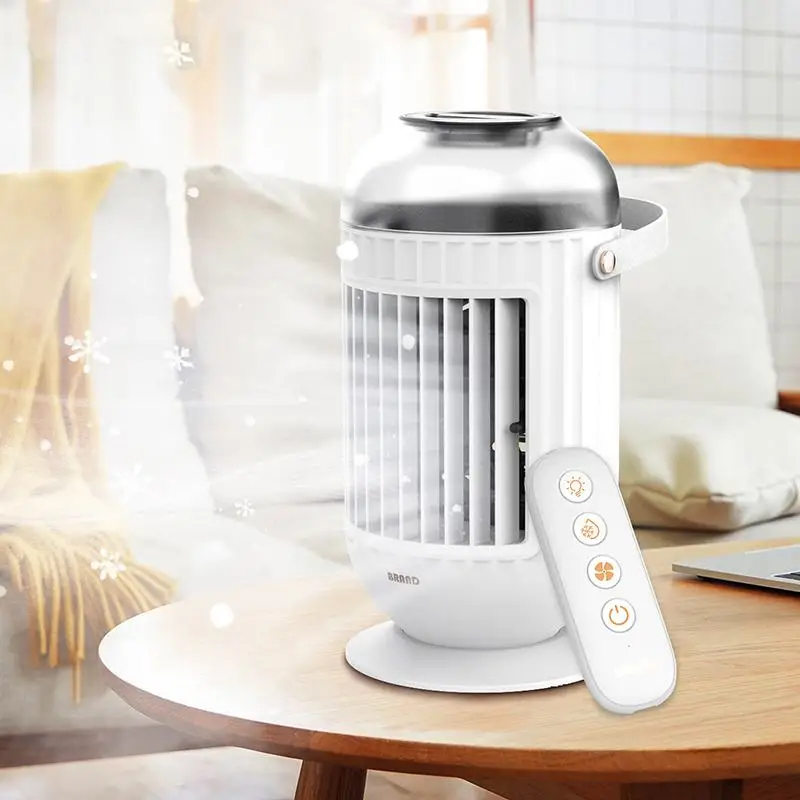 

Electric Air Cooler Mini USB Fan Spray Air Conditioner Humidifier For Home Office Room Desktop Air Cooling Conditioning