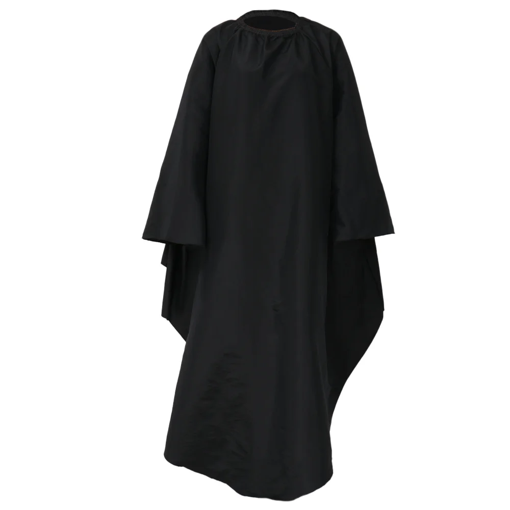 

Adults Hair Cutting Cape Barber Hair Styling Cloak Smock Gown with Sleeves