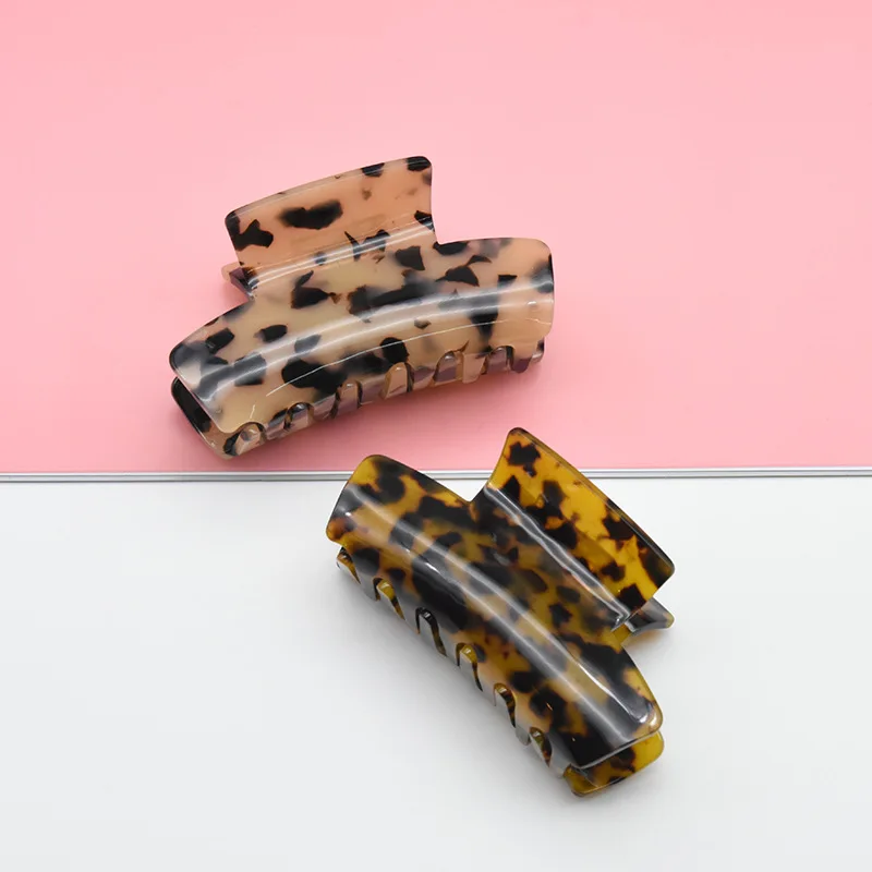 

Women High Quality Acetate Hairpin Ladies Tortoiseshell Color Hair Claw