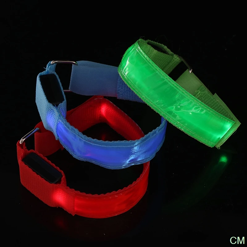 

1PCS Charging Reflective Bands Safety Flashing Armband Belt Luminous Bracelet Warning Light Band For Night Running Walking