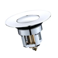 wash basin bounce drain filter washbasin sink plugs stainless steel drain stopper sink drain accessory with anti clogging strain