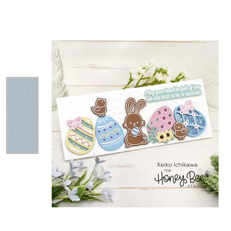 

New Arrival Texture Pattern Rectangle Background Metal Cutting Dies Scrapbooking Craft Stencil Decor Embossing Template Die Cut