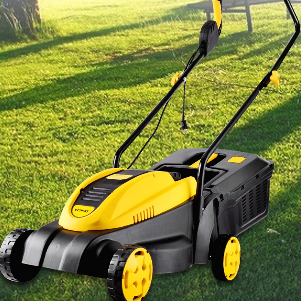 1300W Garden Pruning Machine Household Weed Trimming Lawn Mower Grass Cutter Push Electric Portable Big Storage