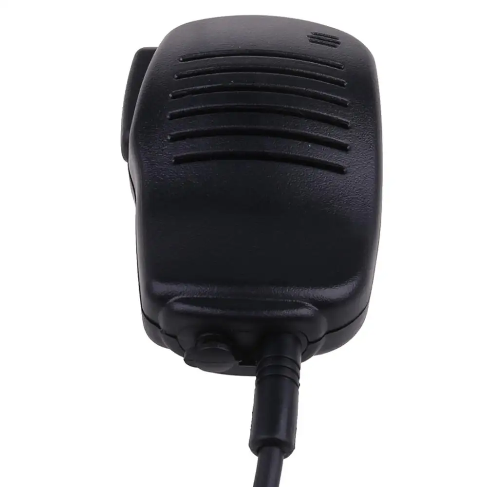 Ручной динамик микрофон PTT для ICOM двухстороннее Радио рация 2-контактный горячая