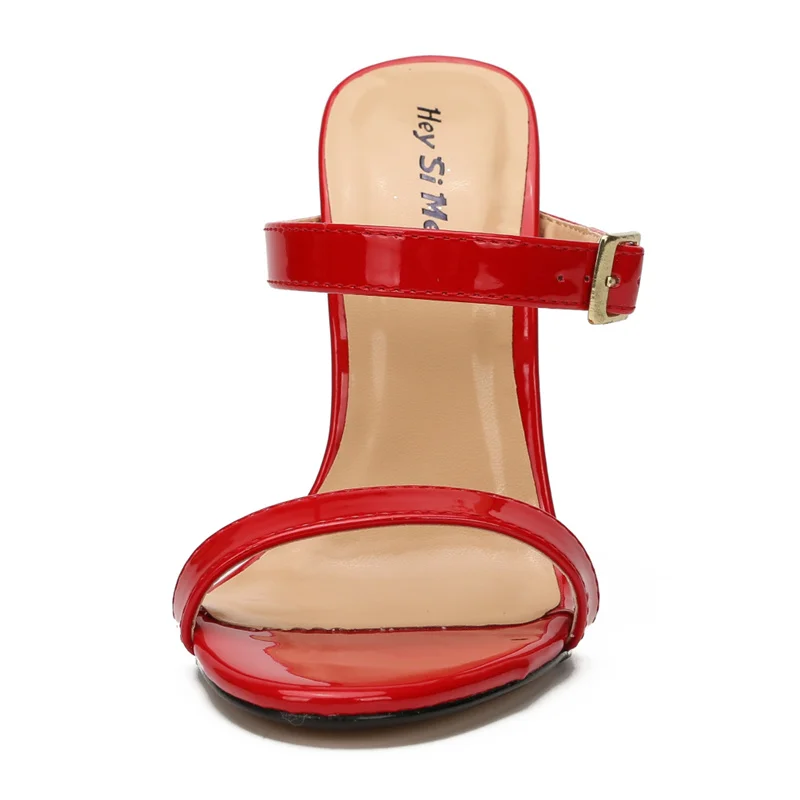 Женские туфли лодочки на высоком каблуке 13 см сексуальные шлепанцы сандалии