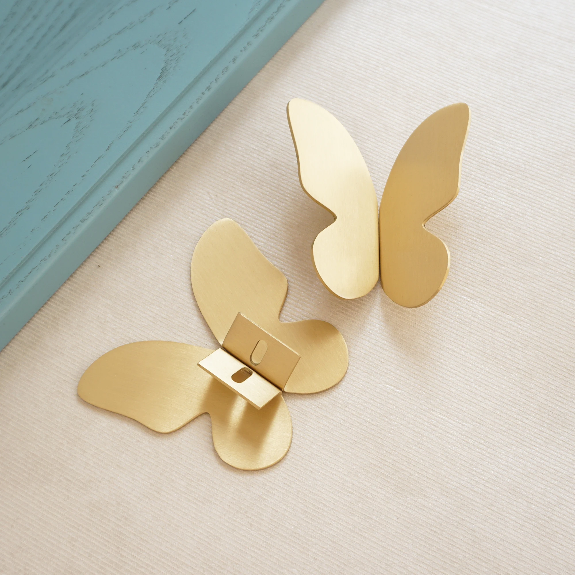 1 шт. бант и Медь дверь тянет комод ящиков Ручки латунь шкаф Cuoboard ручка уникальные