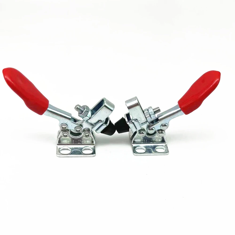 

2 Pcs Stainless Steel Quick Clamp Presser Fixed Quick Horn Clamp Horizontal Clamp Liner Clamp