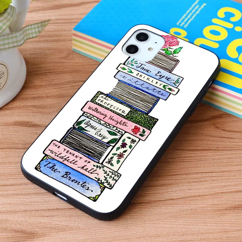 

For iPhone The Novels of the Bront Sisters Soft TPU border Apple iPhone Case