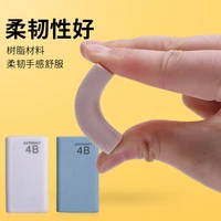 5pcslot high quality 4b eraser pencil eraser student stationery school office supplies