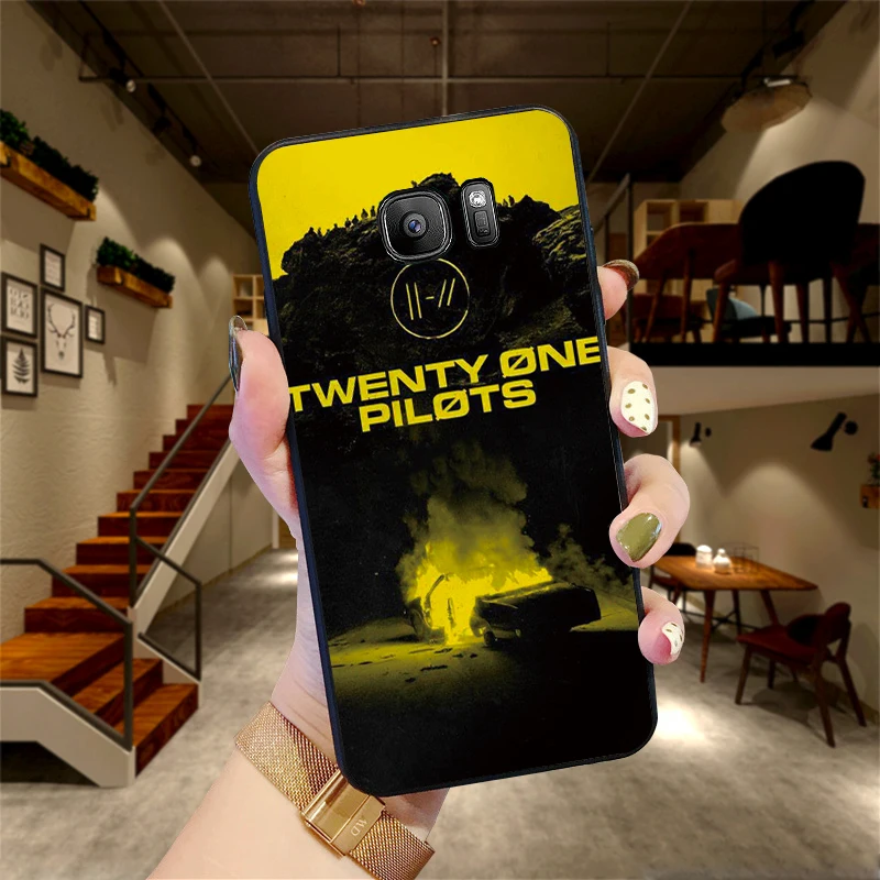 Twenty One Pilots мягкий силиконовый чехол для телефона samsung A3 4 5 6 Plus 7 8 910 20 30 40 50 60 70 2018 M40 J6