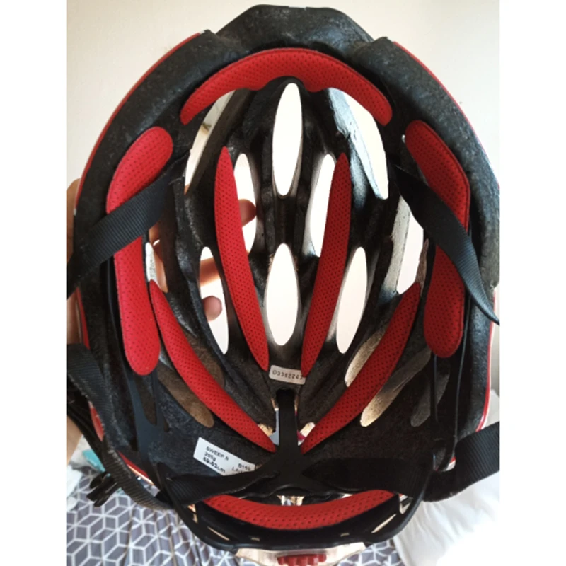 LOCLE Universal Cycling Helmet Pads Comfortable Sealed Sponge Bicycle of Inner Top Padding Bike | Спорт и развлечения