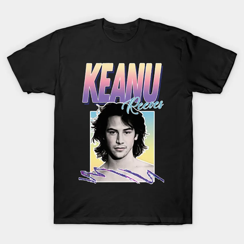 Keanu Ривз 90s Стиль d эстетический дизайн футболка Keanu Ривз футболка billandted reddit хипстер tumblr стиль Джон Вик девушка