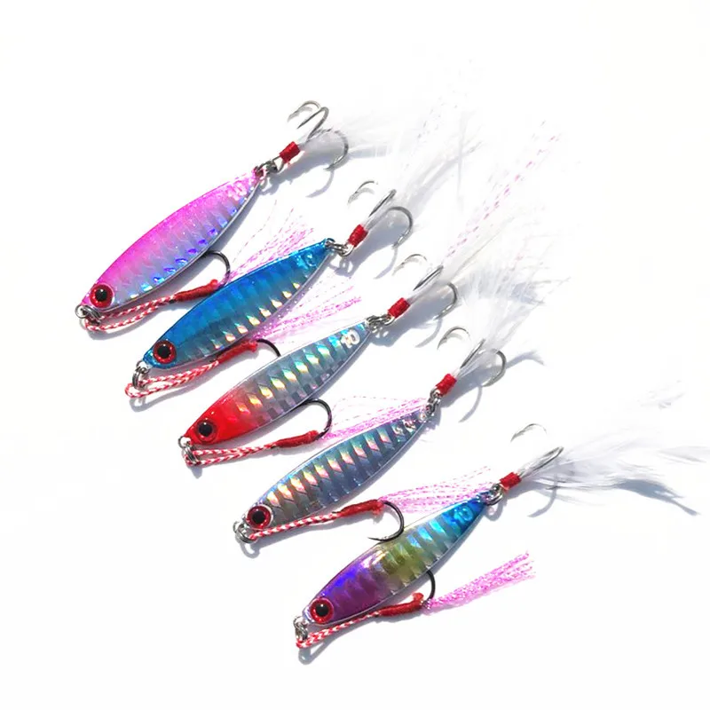 

Приманка для рыбной ловли Ufishing, 6 шт./лот, металл, 10 г, 15 г, 20 г, тонущие приманки Minnow