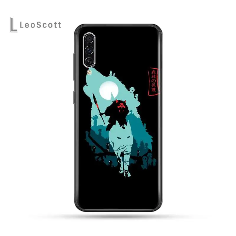 

Japanese Anime Princess Mononoke Phone Case For Samsung Galaxy M10 20 30 A 40 50 70 71 6S A2 A6 A9 2018 J7 CORE PLUS STAR S10