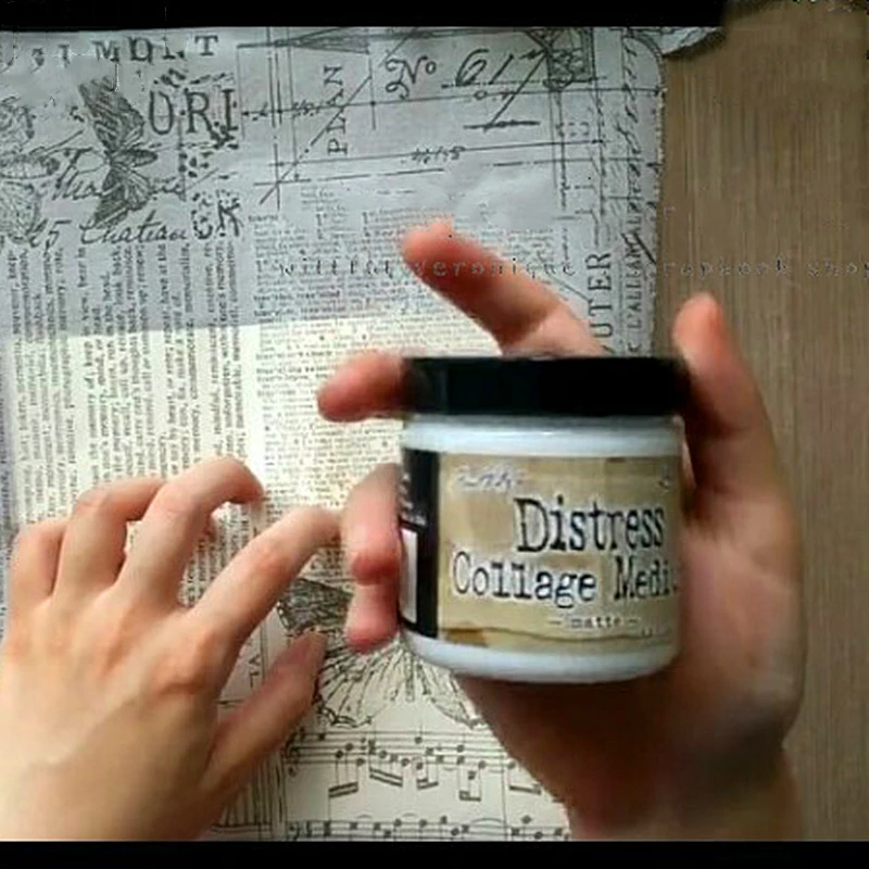 Многослойная матовая коллажная паста Защитная пленка для самостоятельного