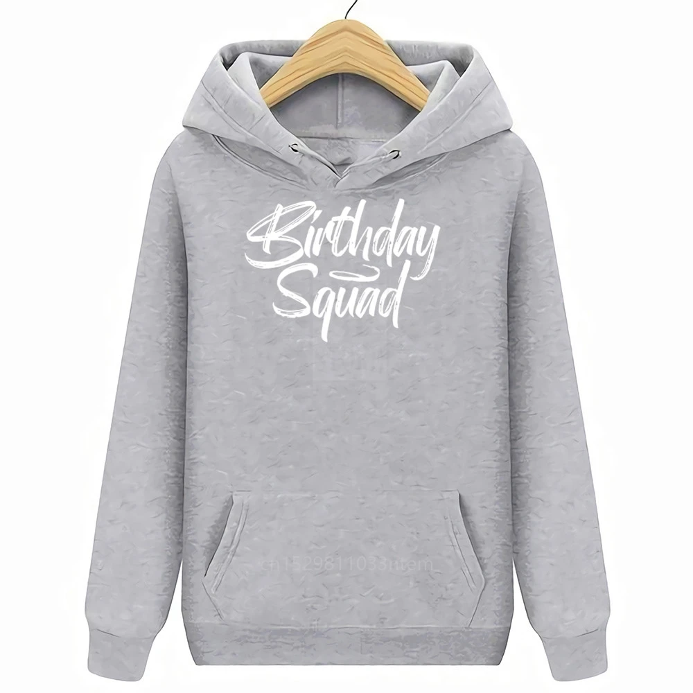 

printed Birthday Squad t shirt 4Xl Short Sleeve Breathable Unique men tshirts Round Collar