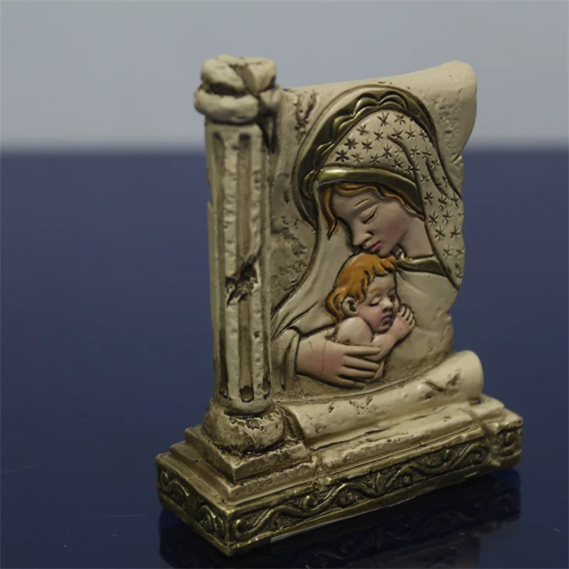 

The Mary Christ Christian Love Angel Figure Decoration Accessories Madonna Virgin Mary Notre Jesus Jesu Home Decor Ornament